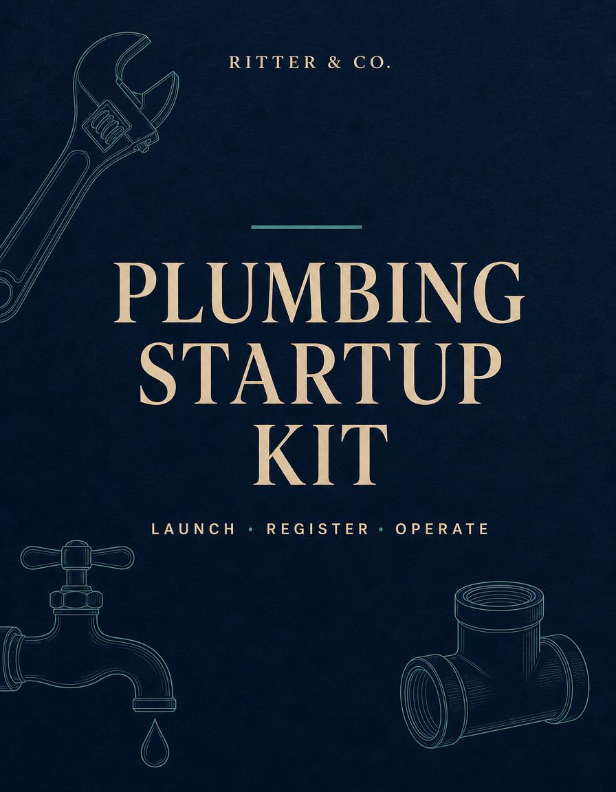 Sample page from Plumbing Business Startup Kit